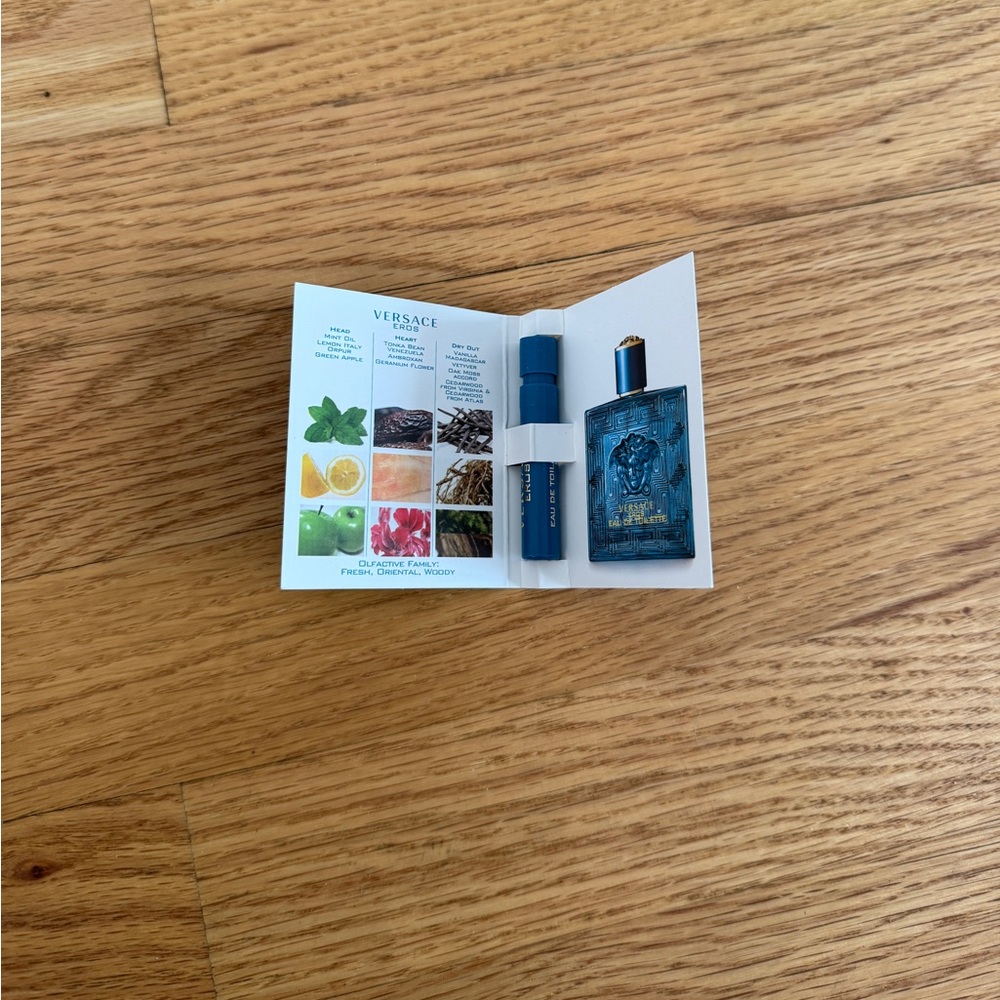 Versace Eros perfume travel sample